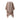 Poncho aus Wolle One Size / Hellbraun