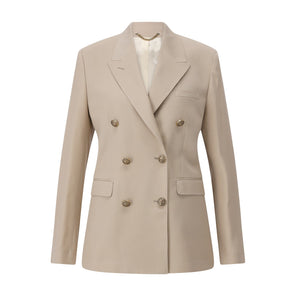 Zweireihiger Blazer Diva 40 / Beige