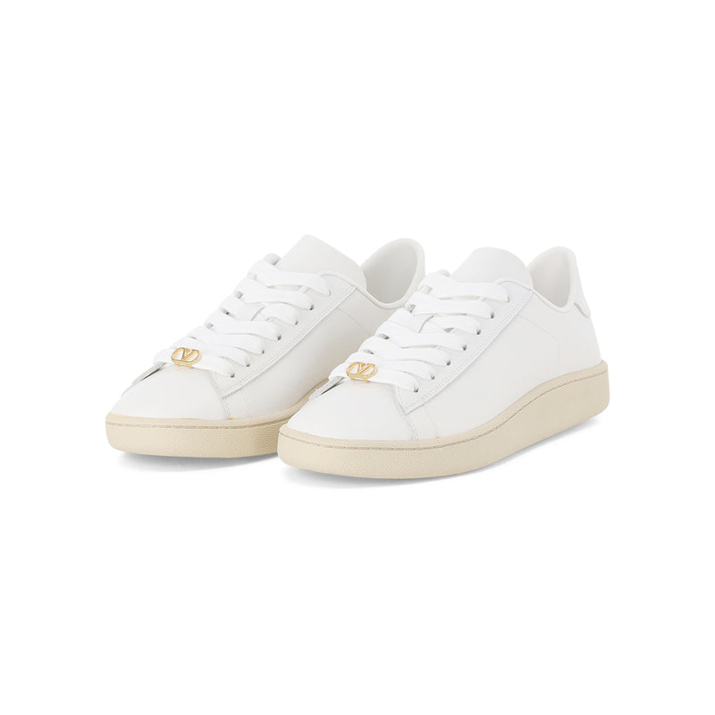Sneaker aus Leder 40 / Weiß