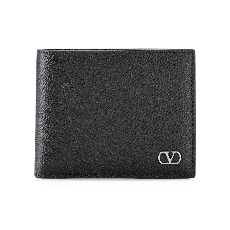 Portemonnaie aus Leder One Size / Schwarz