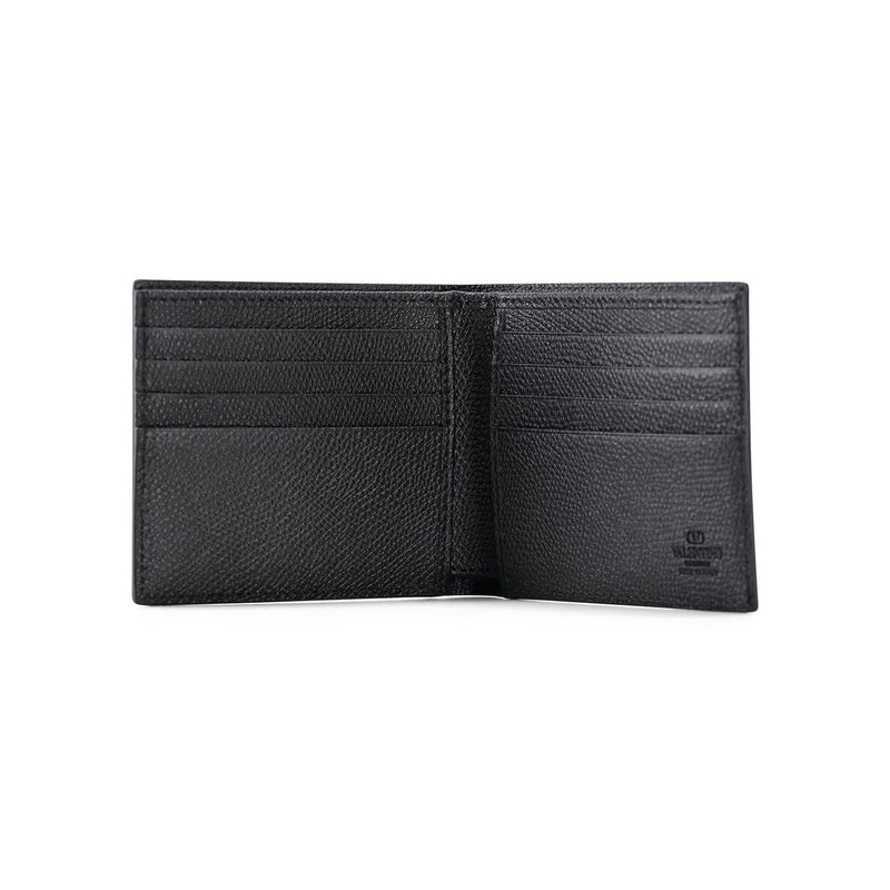Portemonnaie aus Leder One Size / Schwarz