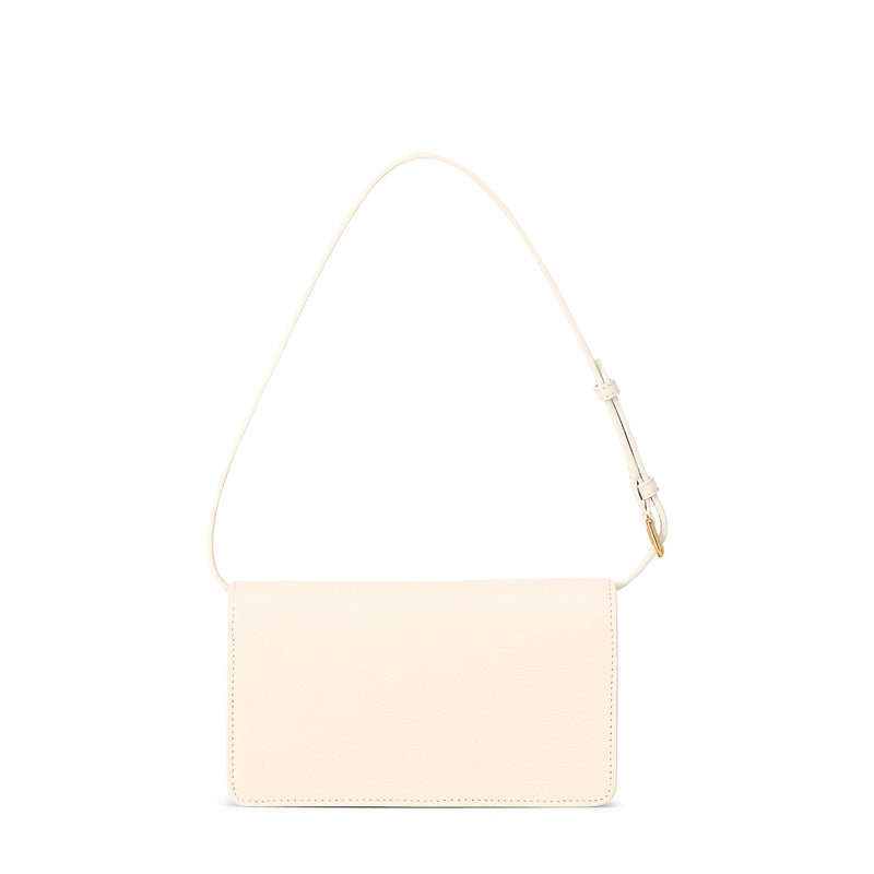 Umhängetasche mit Logo One Size / Creme