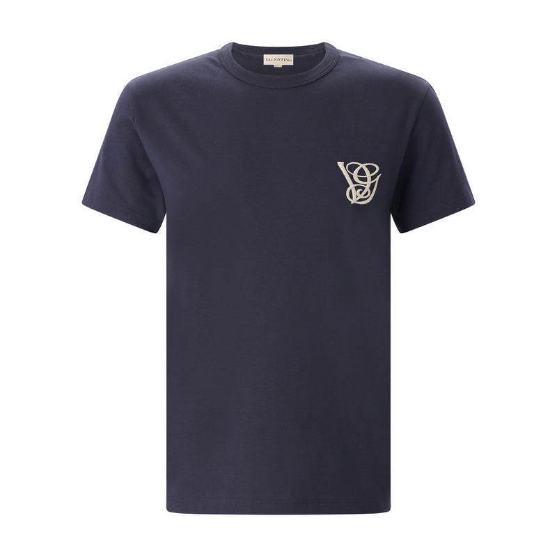 Valentino T-Shirt mit Stickerei Herren