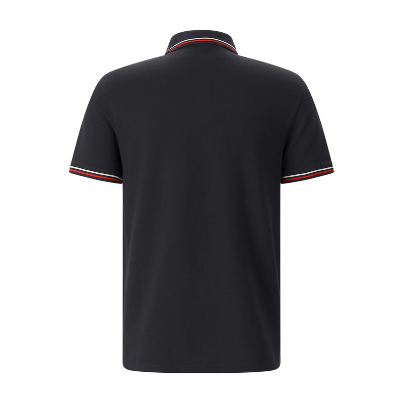 Poloshirt mit Logo XXXL / Schwarz