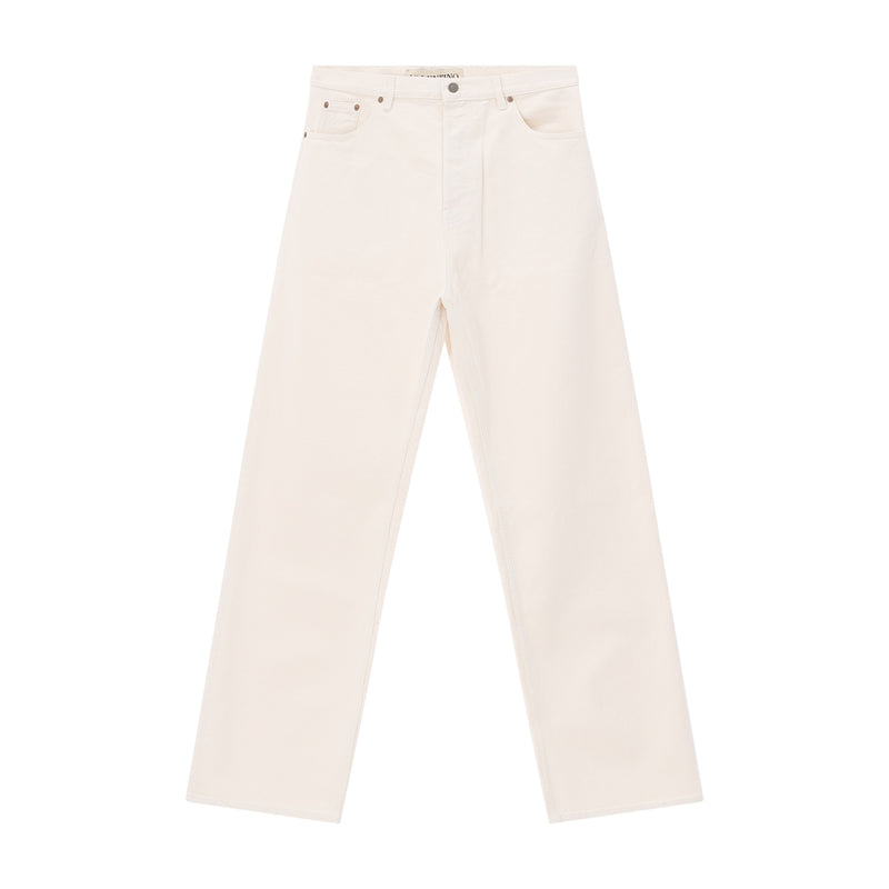 Relaxed-Fit Jeans 36 / Beige