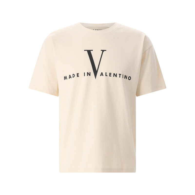 Valentino T-Shirt mit Print Herren
