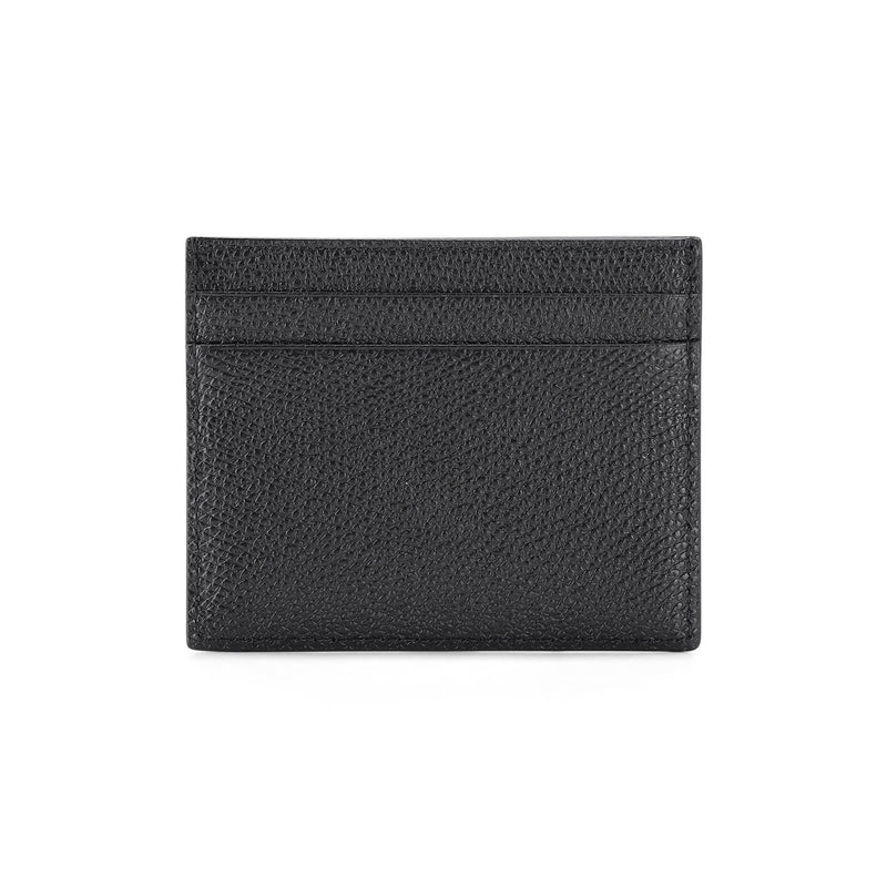 Kartenetui aus Leder One Size / Schwarz