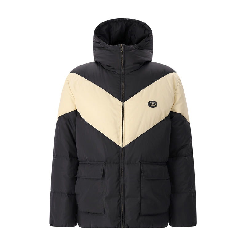 Valentino Daunenjacke mit Logo-Detail Herren