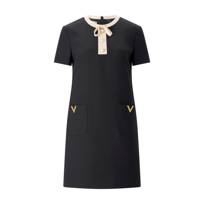 Valentino Minikleid mit Logo-Details Damen
