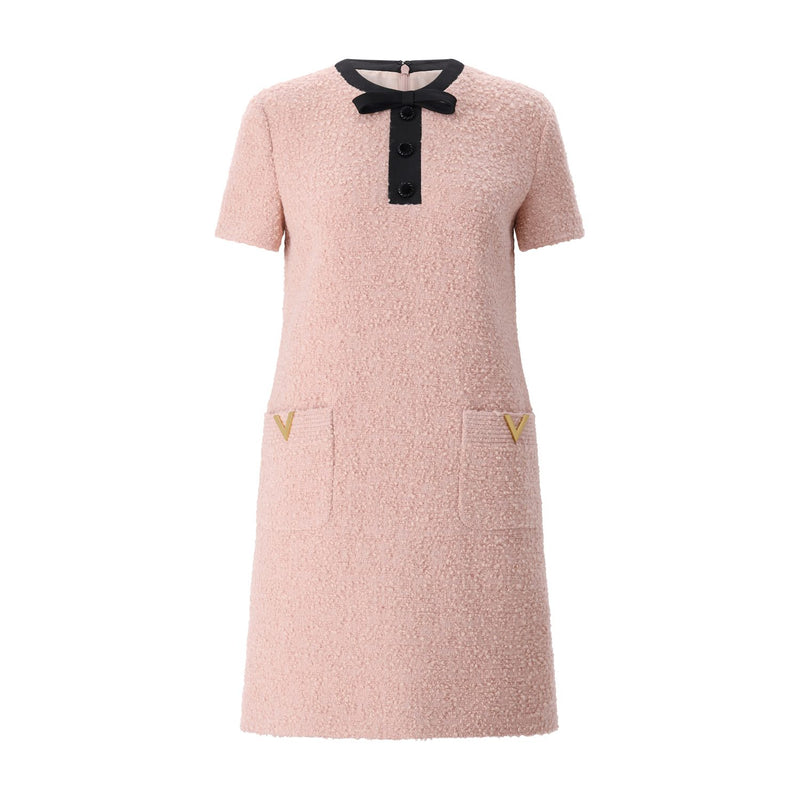 Valentino Kurzes Bouclé-Kleid Damen