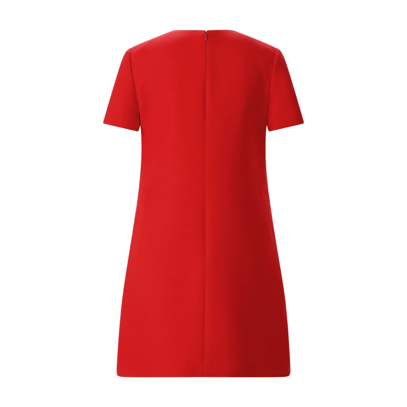 Kleid mit Logo 40 / Rot