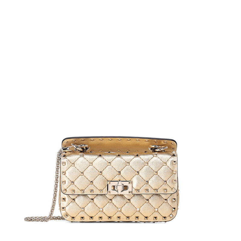 Tasche mit Nieten One Size / Gelb