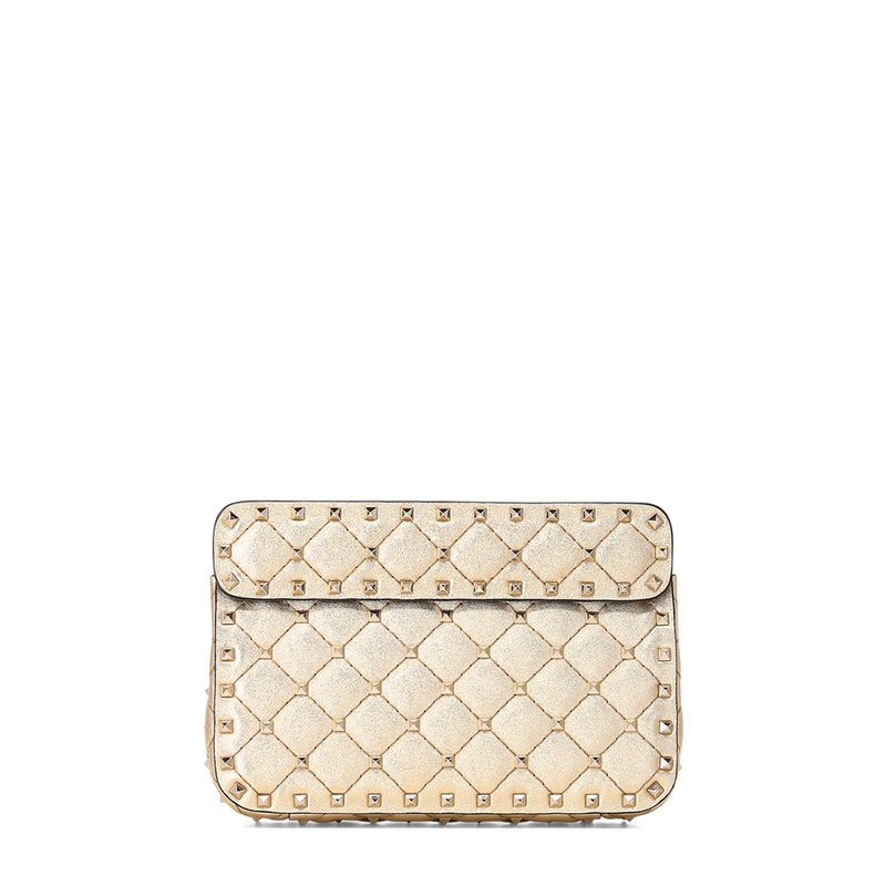 Tasche mit Nieten One Size / Gelb
