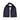Schal mit Fransen One Size / Dunkelblau