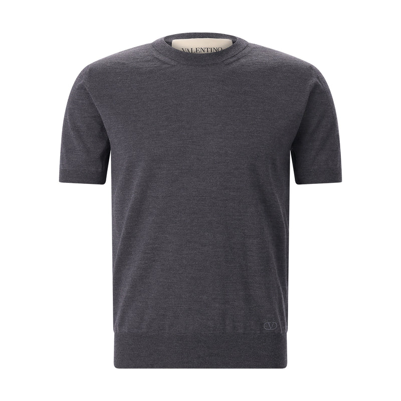 Valentino T-Shirt aus Schurwolle Herren