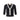 Strickjacke aus Baumwolle L / Schwarz