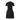 Kleid aus Viskose-Mix L / Schwarz