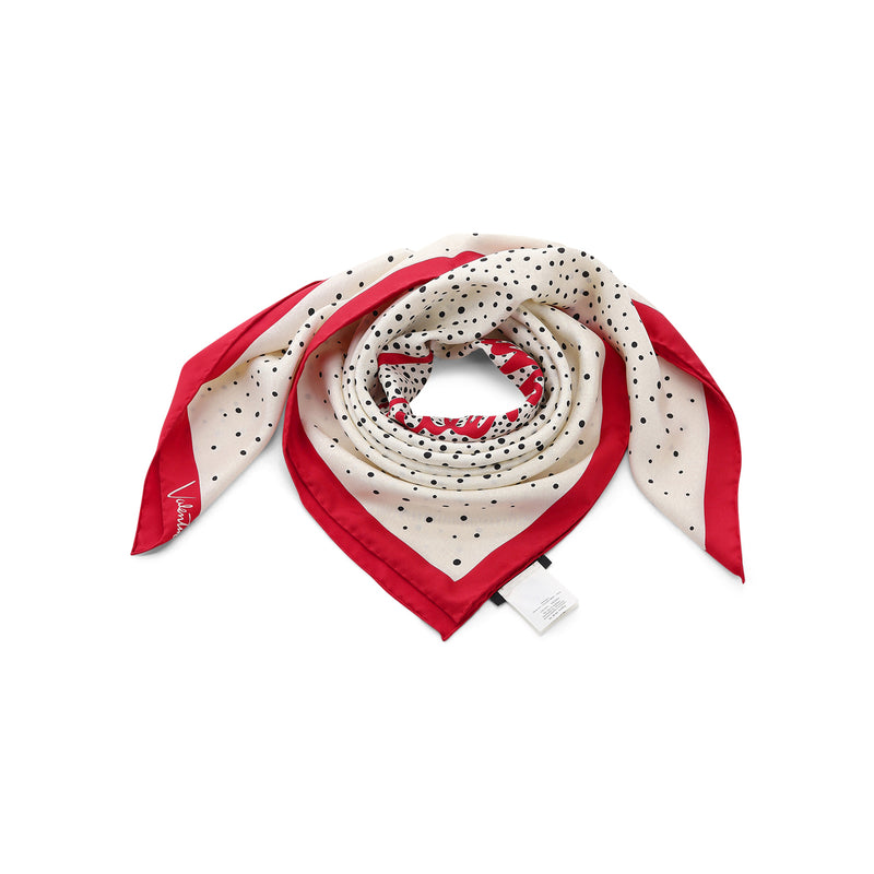 Tuch aus Seide One Size / Creme