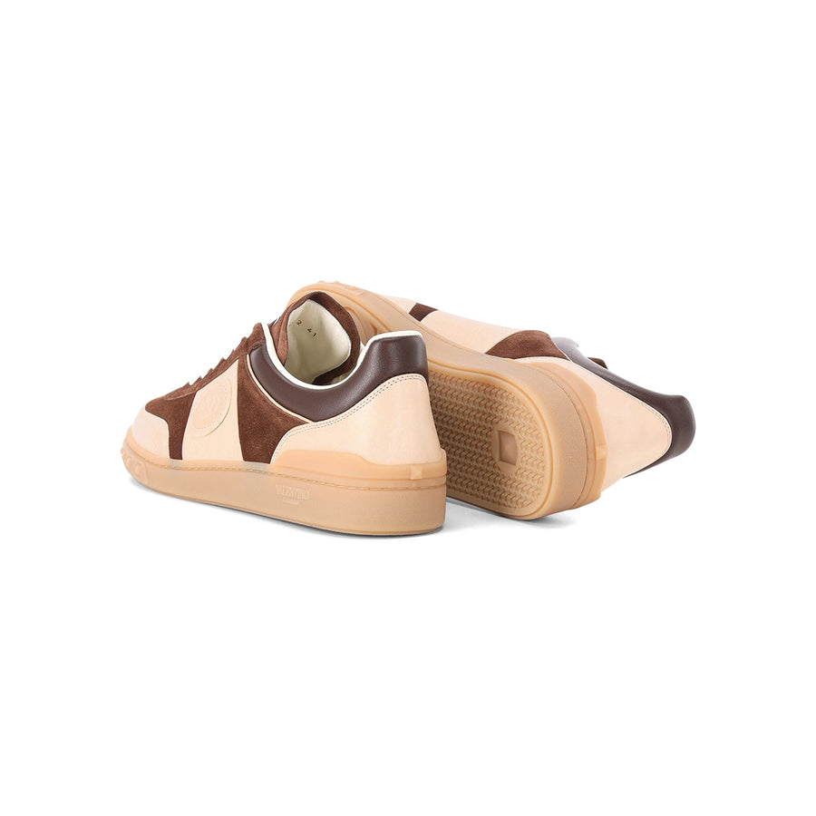 Sneaker aus Leder 46 / Braun