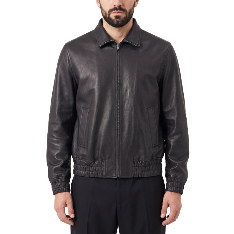Valentino Lederjacke mit Reißverschluss Herren