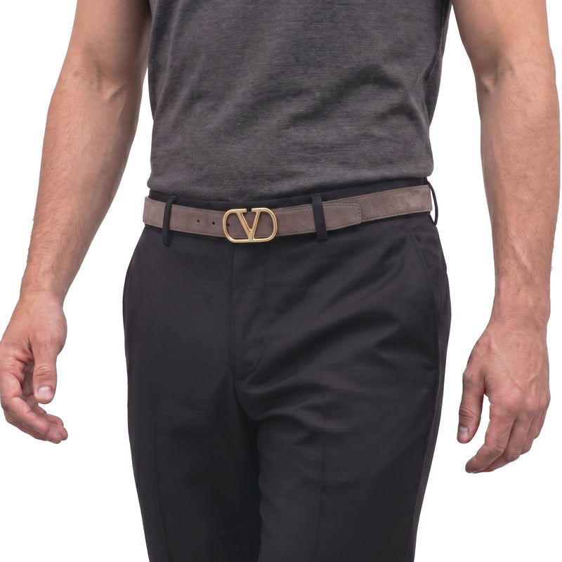 Valentino Gürtel aus Veloursleder Herren
