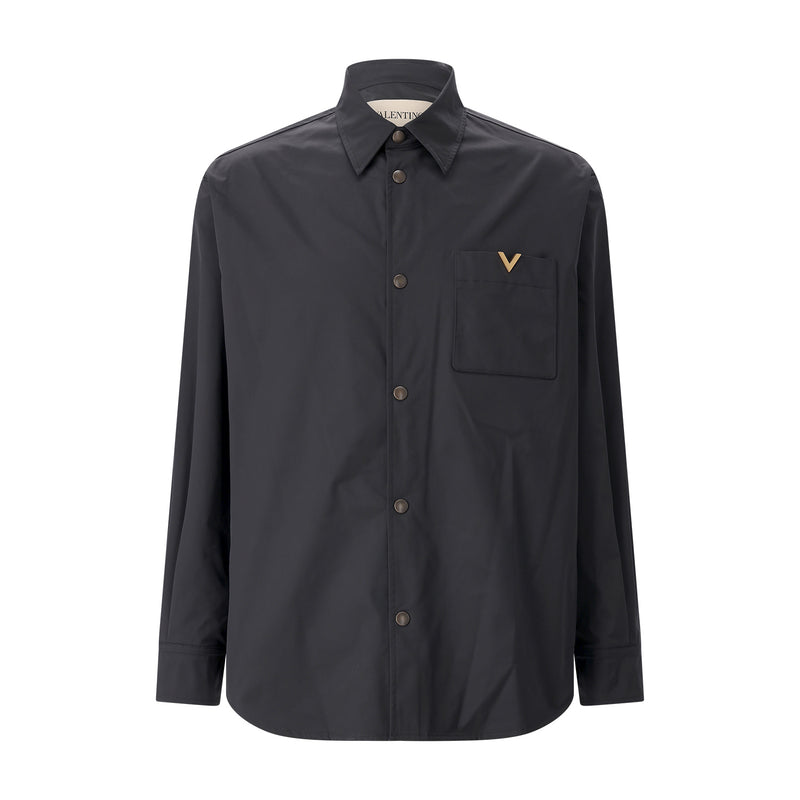 Valentino Overshirt mit Logo 