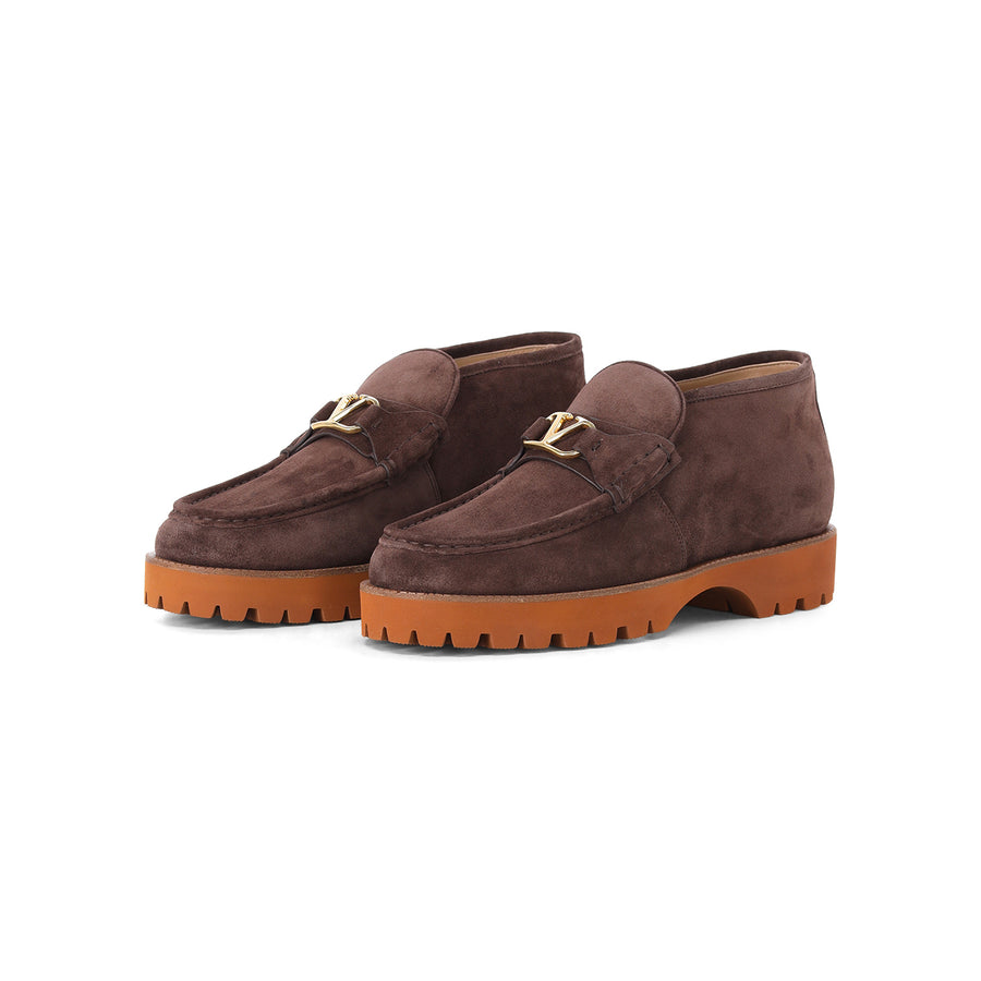 Loafer aus Leder 46 / Braun