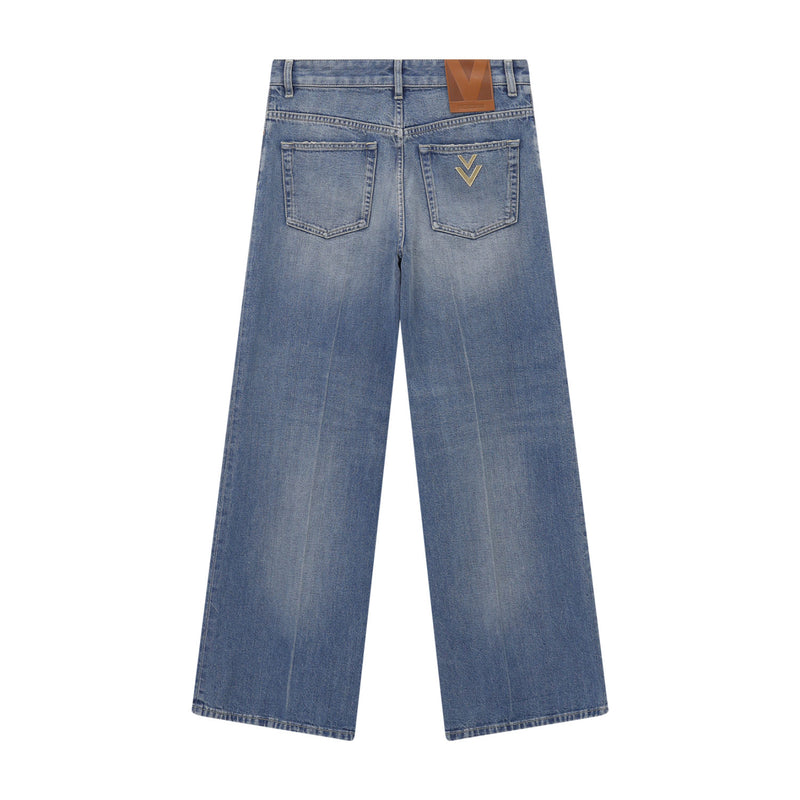 Wide-Leg Jeans 29 / Hellblau