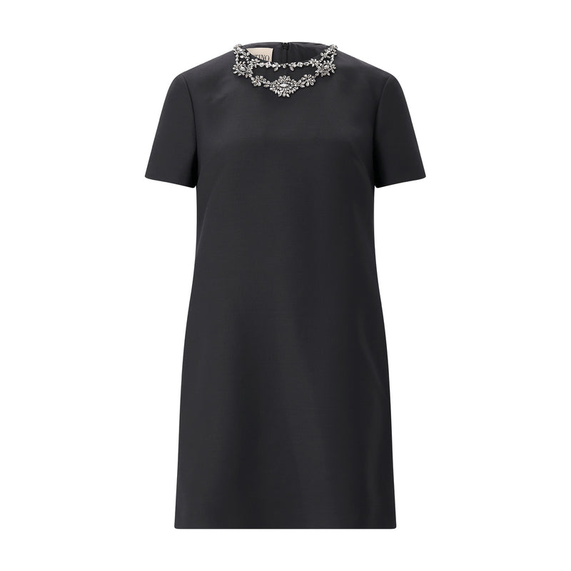 Valentino Minikleid aus Schurwolle & Seide Damen