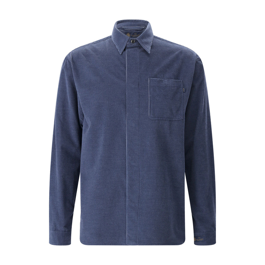 Overshirt mit Kaschmir XXXL / Blau