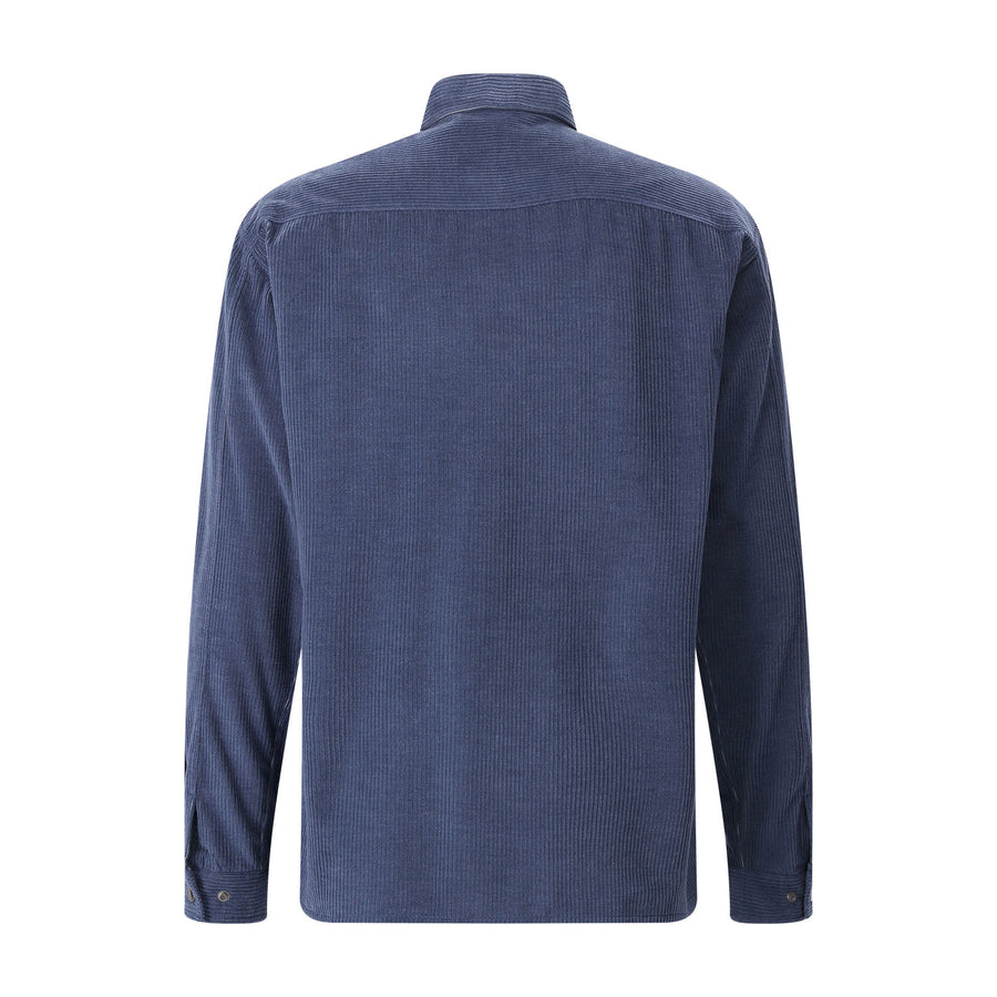 Overshirt mit Kaschmir XXXL / Blau
