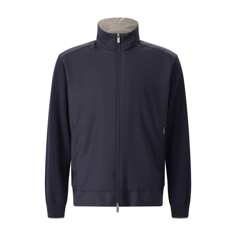 Jacke aus Wolle 3XL / Dunkelblau