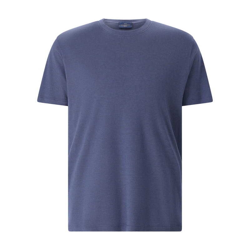 T-Shirt aus Baumwollmix 3XL / Dunkelblau