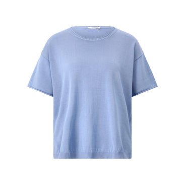 Oversized Shirt aus Baumwolle 36 / Hellblau