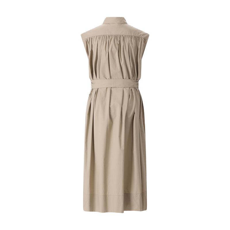 MeiMeij Midikleid aus Baumwolle Damen