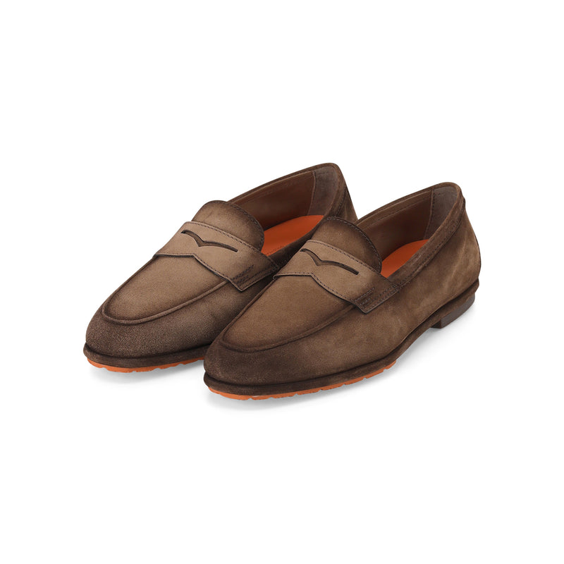 Loafer aus Veloursleder 44.5 / Braun