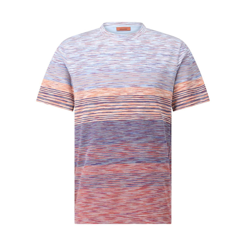 Missoni Buntes T-Shirt mit Streifen Herren
