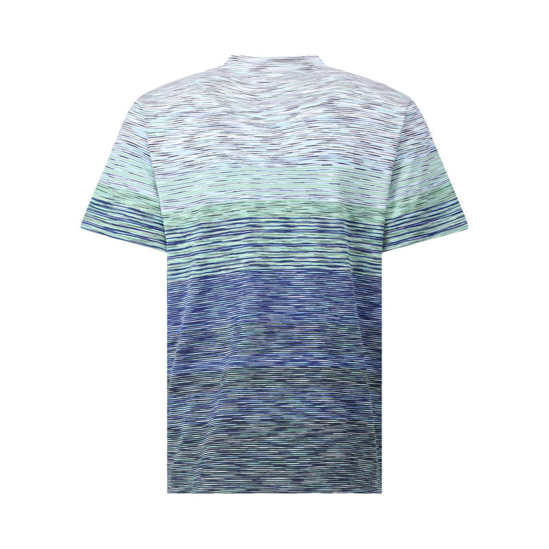 Missoni Buntes T-Shirt mit Streifen Herren