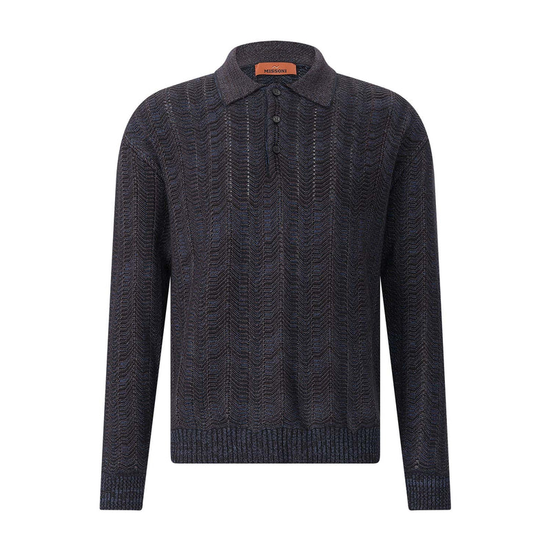 Pullover im Wollmix 58 / Dunkelblau