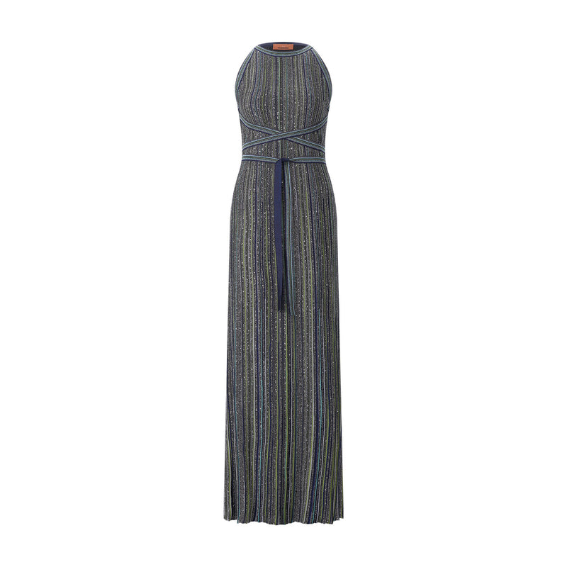 Missoni Maxikleid mit Pailletten Damen