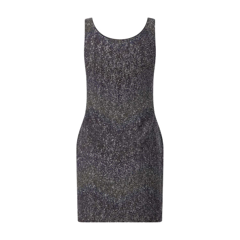 Minikleid mit Pailletten 42 / Multicolor