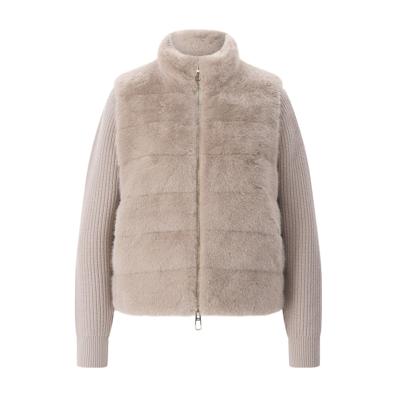Duno Jacke Nila Pejo mit Strickärmeln Damen