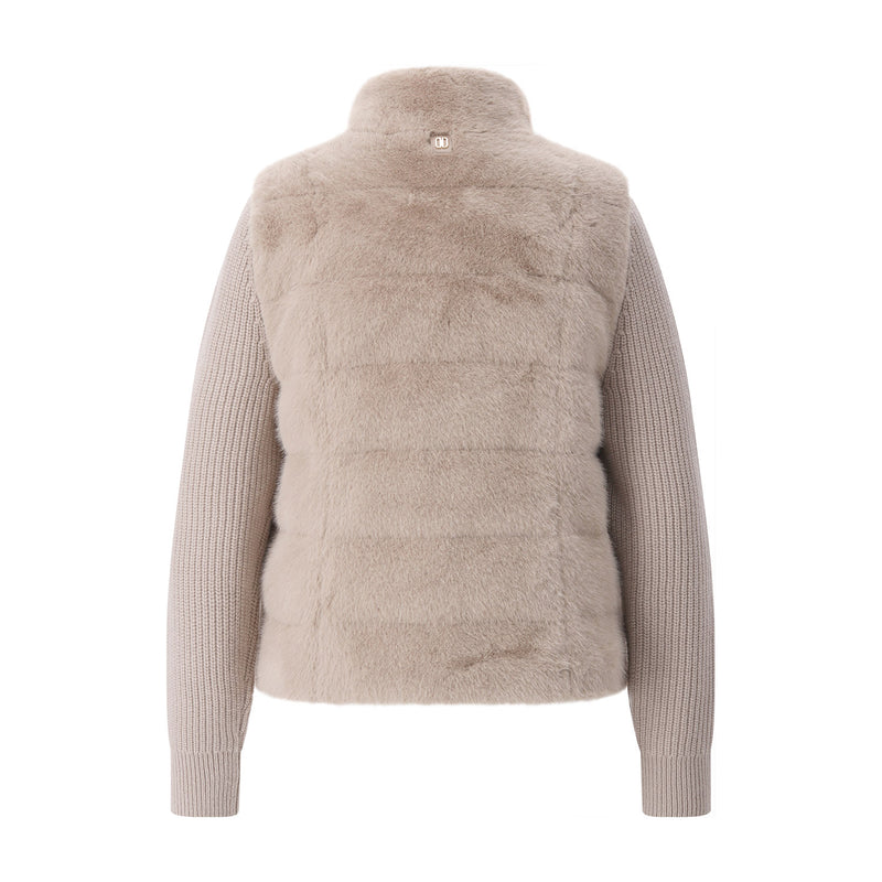Duno Jacke Nila Pejo mit Strickärmeln Damen