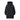 Parka Zahara mit Kapuze L / Schwarz