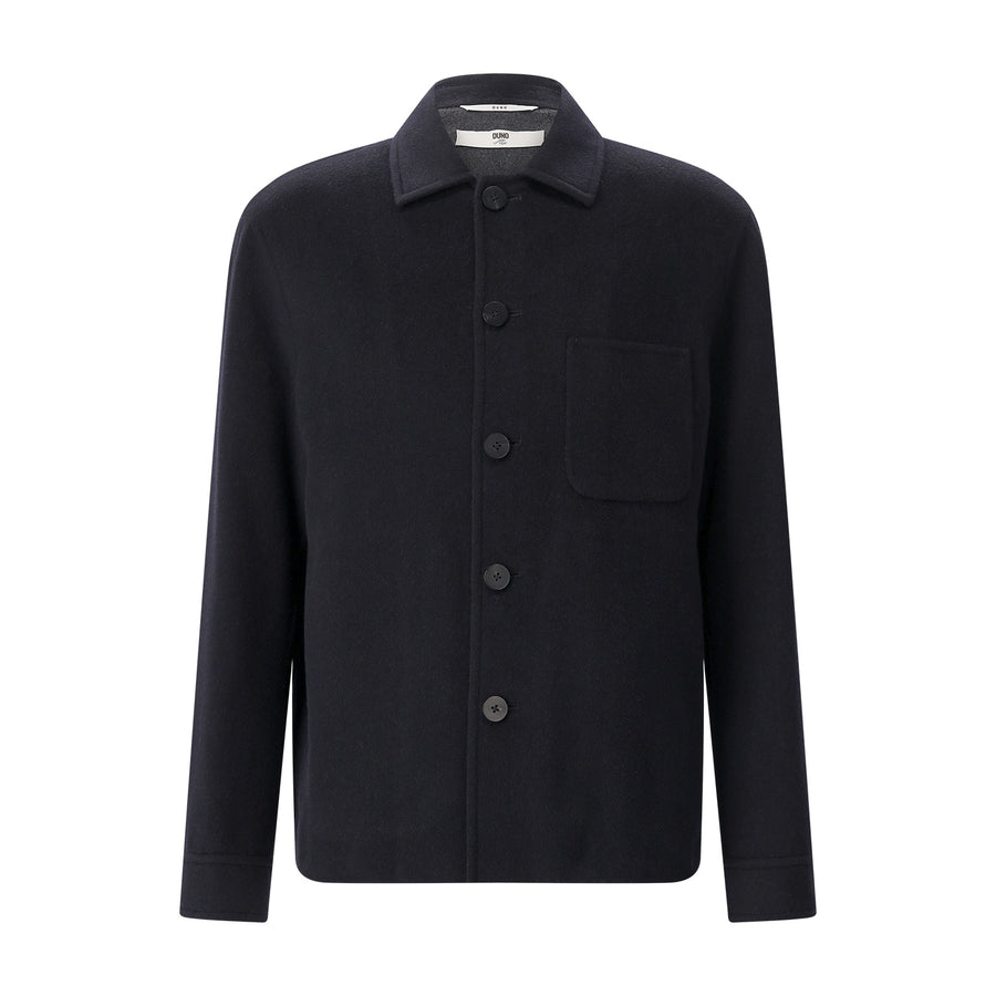 Duno Overshirt Korax aus Woll-Seide-Mix Herren