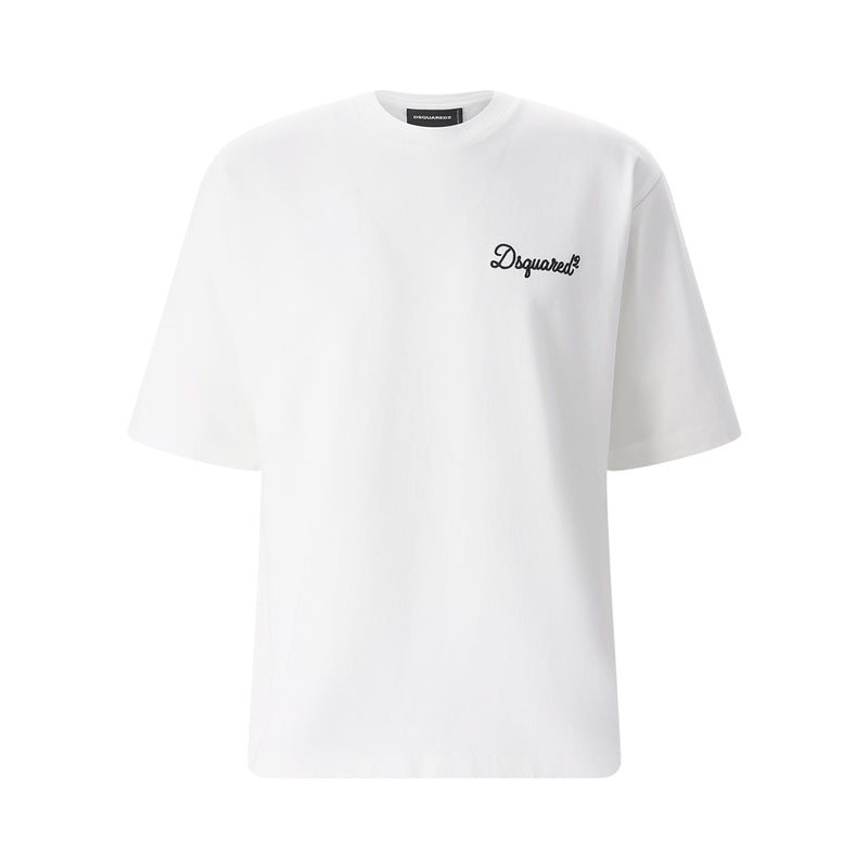 DSQUARED2 T-Shirt mit Logo-Stickerei Herren