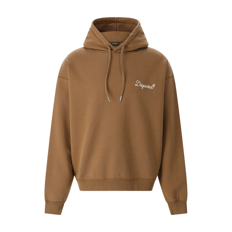 DSQUARED2 Hoodie mit Logo-Stickerei Herren