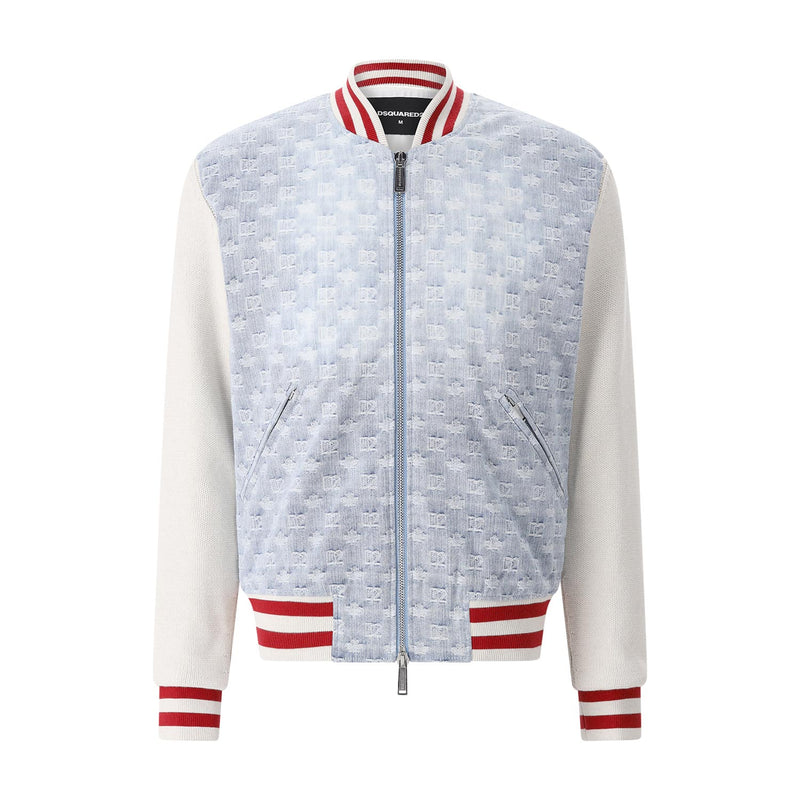 DSQUARED2 College Jacke mit Logo Herren