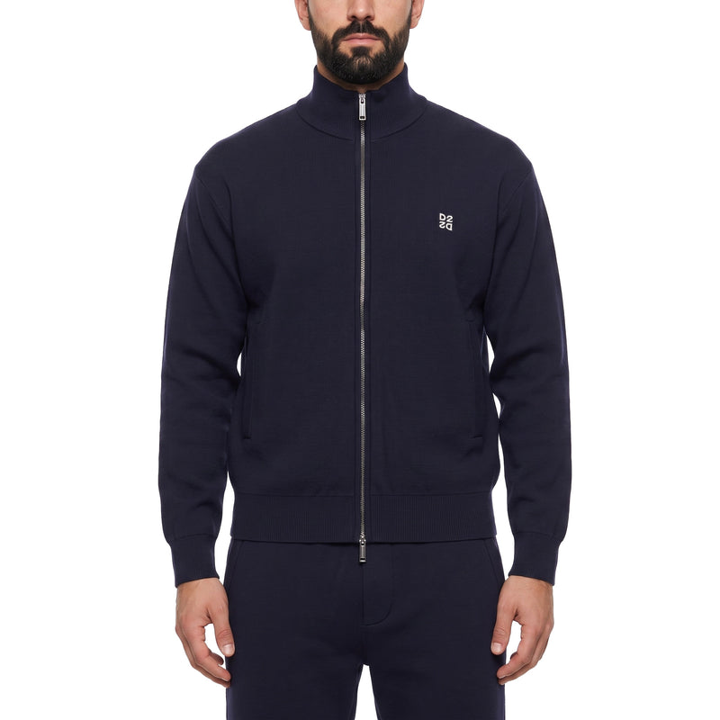 Strickjacke mit Logo