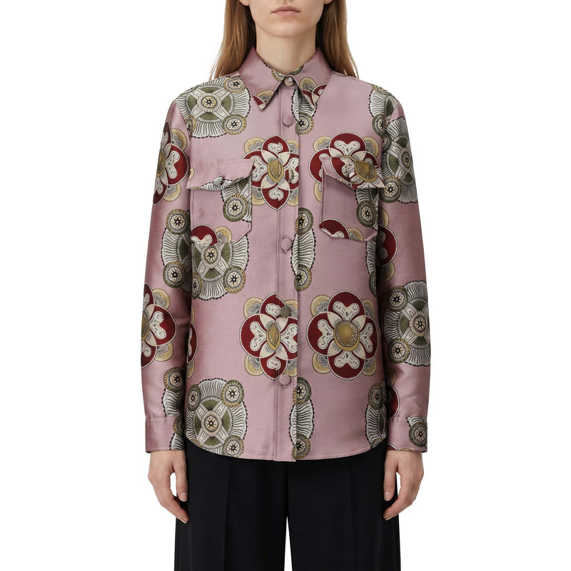La Double J Overshirt mit Muster Damen